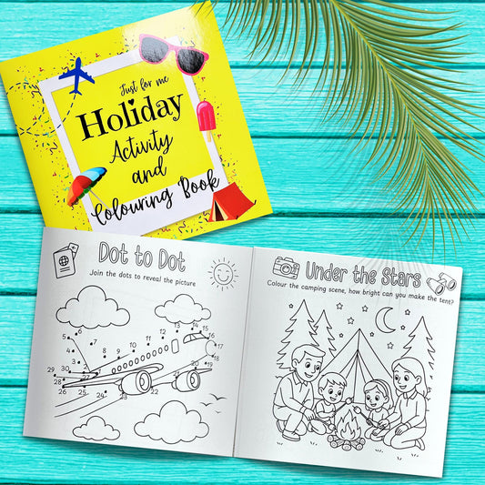 Holiday Activity and Colouring Book