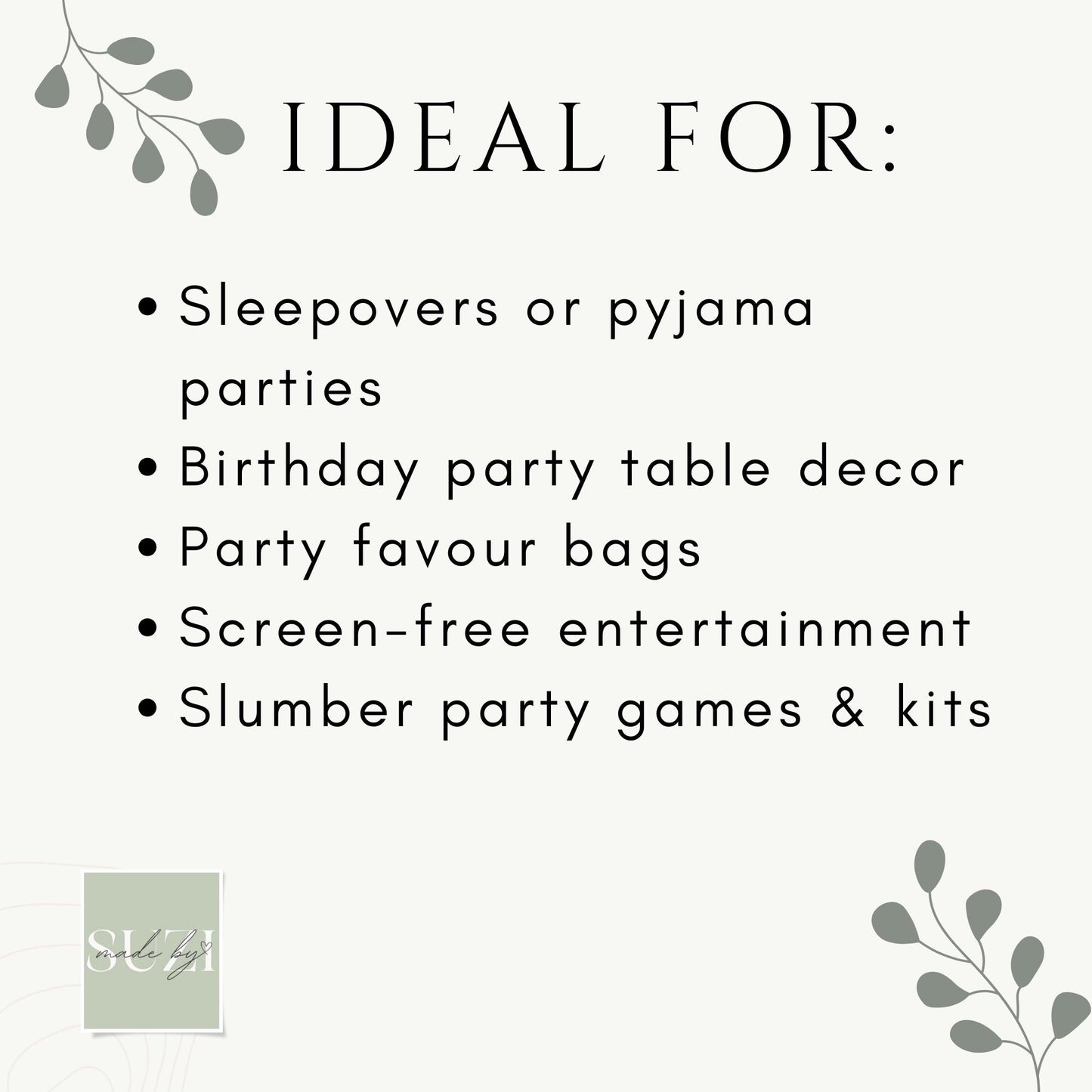 Personalised Sleepover Activity Placemat – Printed Slumber Party Colouring Sheet – Custom Name Kids Game – Sleepover Party Favour