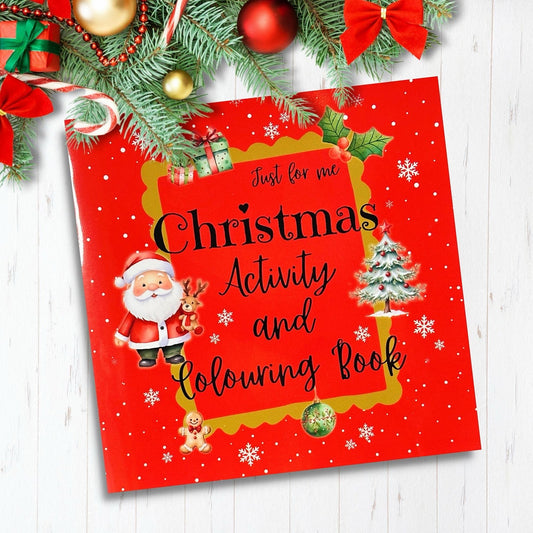Christmas Activity & Colouring Book for Kids | Stocking Fillers | Christmas Eve Box | Festive Gifts | Children’s presents