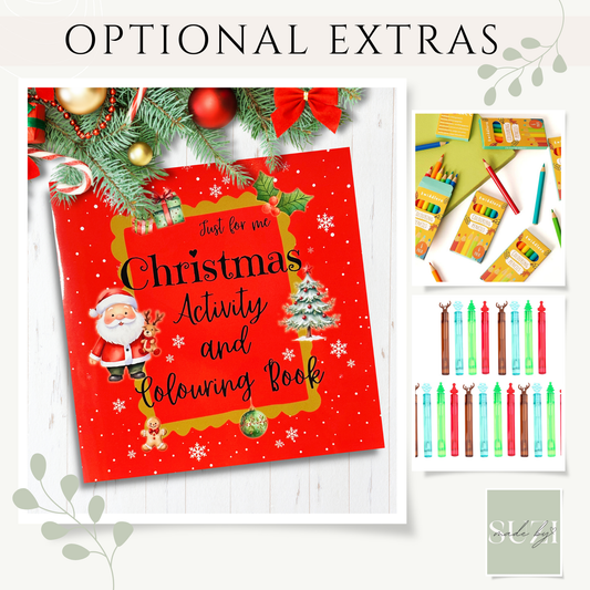 Christmas Activity & Colouring Book for Kids | Stocking Fillers | Christmas Eve Box | Festive Gifts | Children’s presents