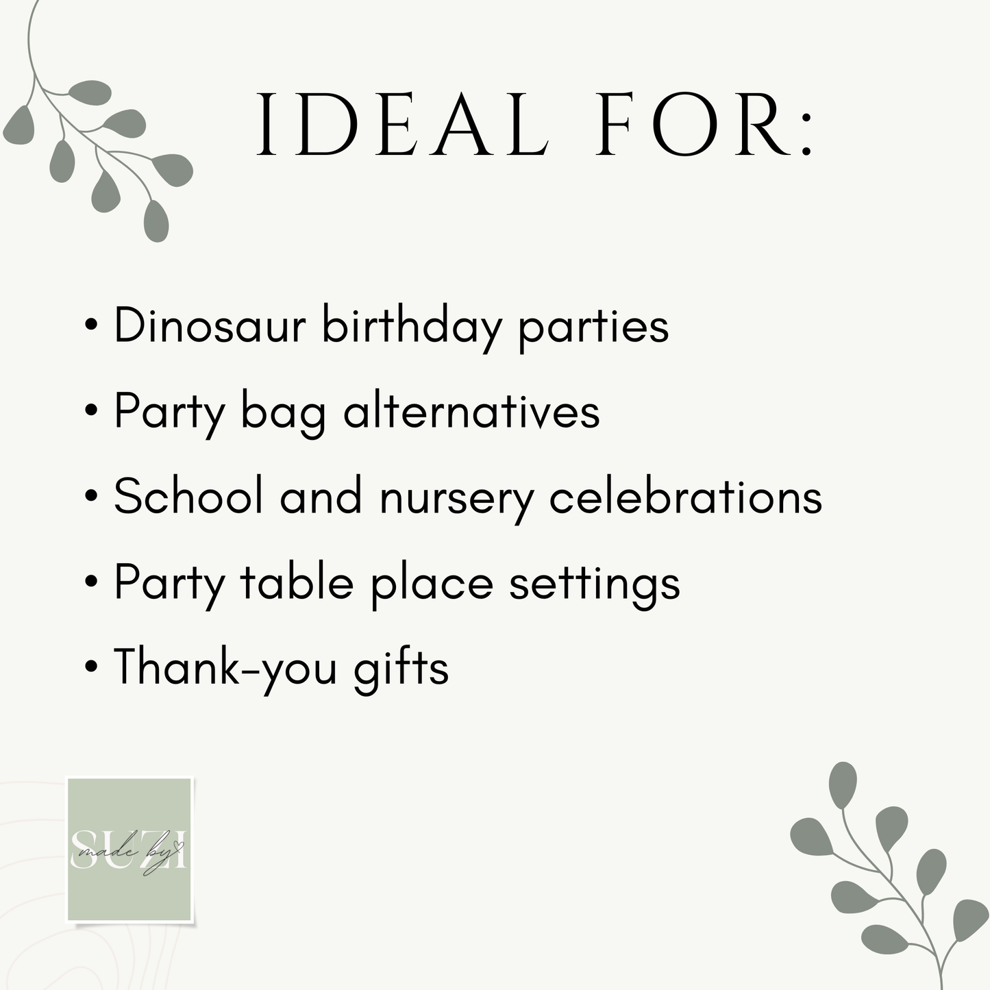 Personalised Dinosaur Party Favour Box | Kids Birthday Thank You Gift | Dino Activity Pack