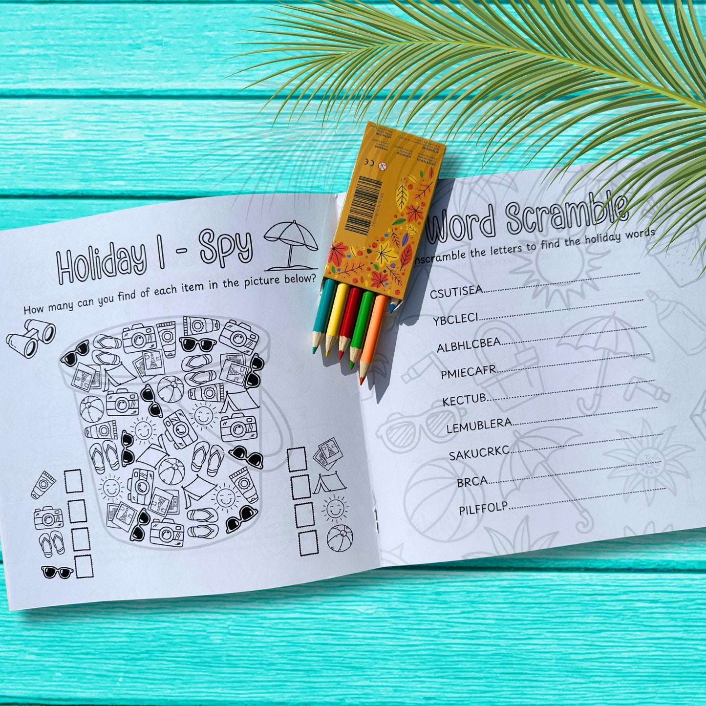 Holiday Activity and Colouring Book