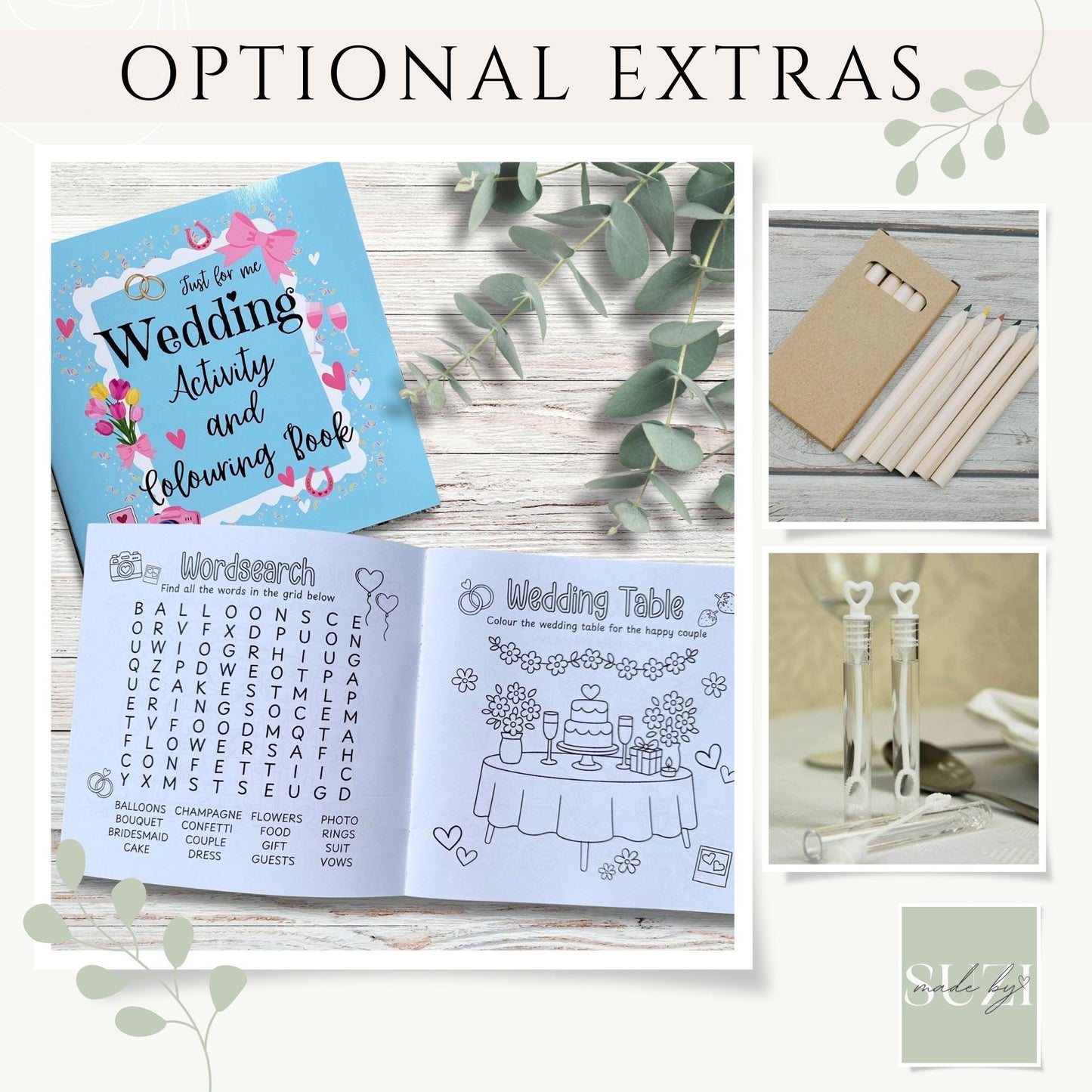 Wedding Activity and Colouring Book