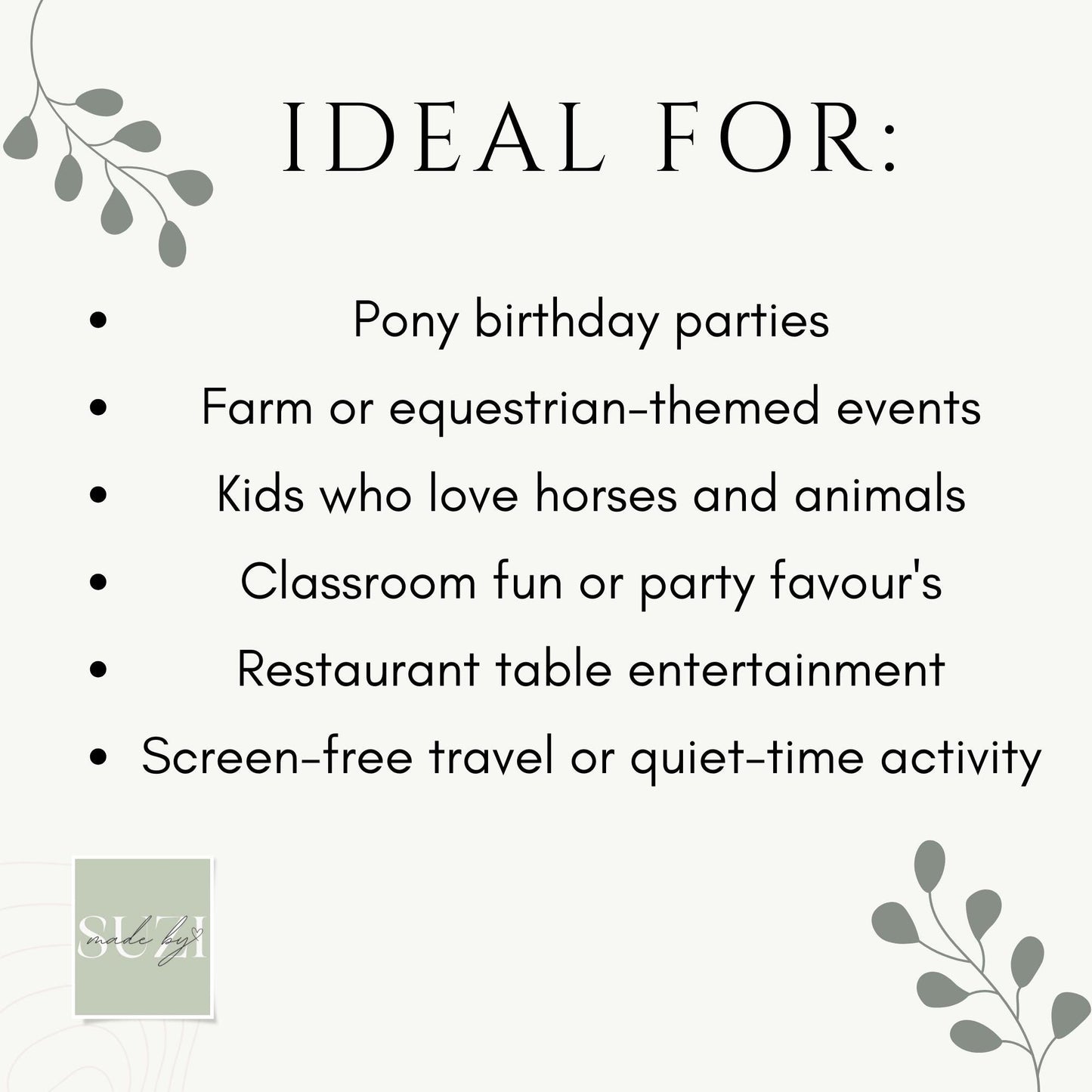 Personalised Horse Activity Placemat – Custom Name Pony Colouring Mat – Printed Kids Equestrian Party Favour – Horse Activity Sheet