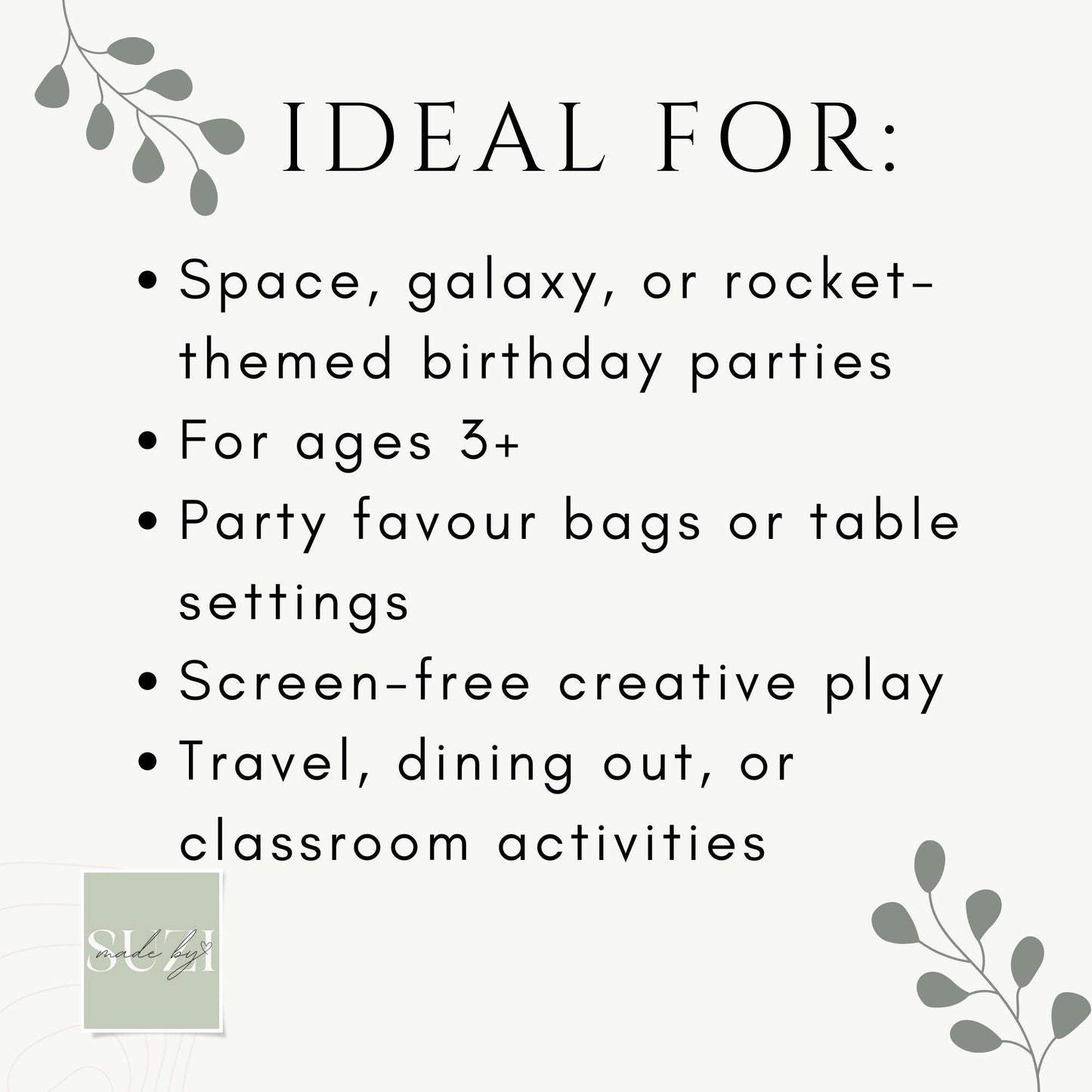 Personalised Space Colouring Placemat – Printed Outer Space Activity Mat for Kids – Custom Name Galaxy Party Favour – Rocket Birthday Table
